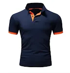 Navy blue yellow