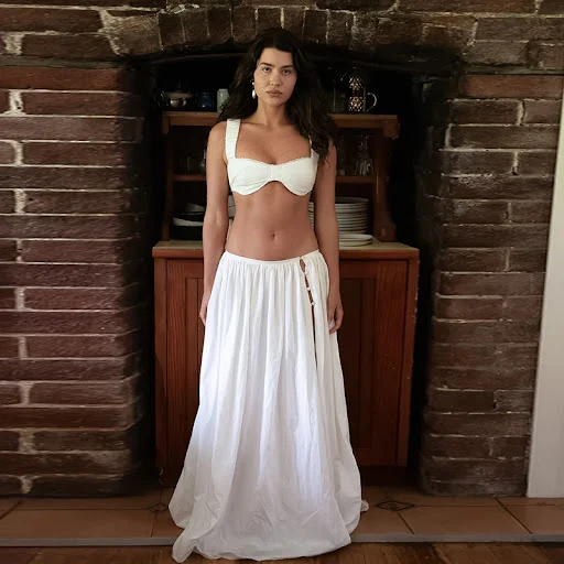 Title 8, Estilo de férias Hot Girl Minicoat Split Saia T...