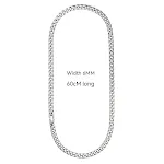 Necklace Width 6mm Length 60cm