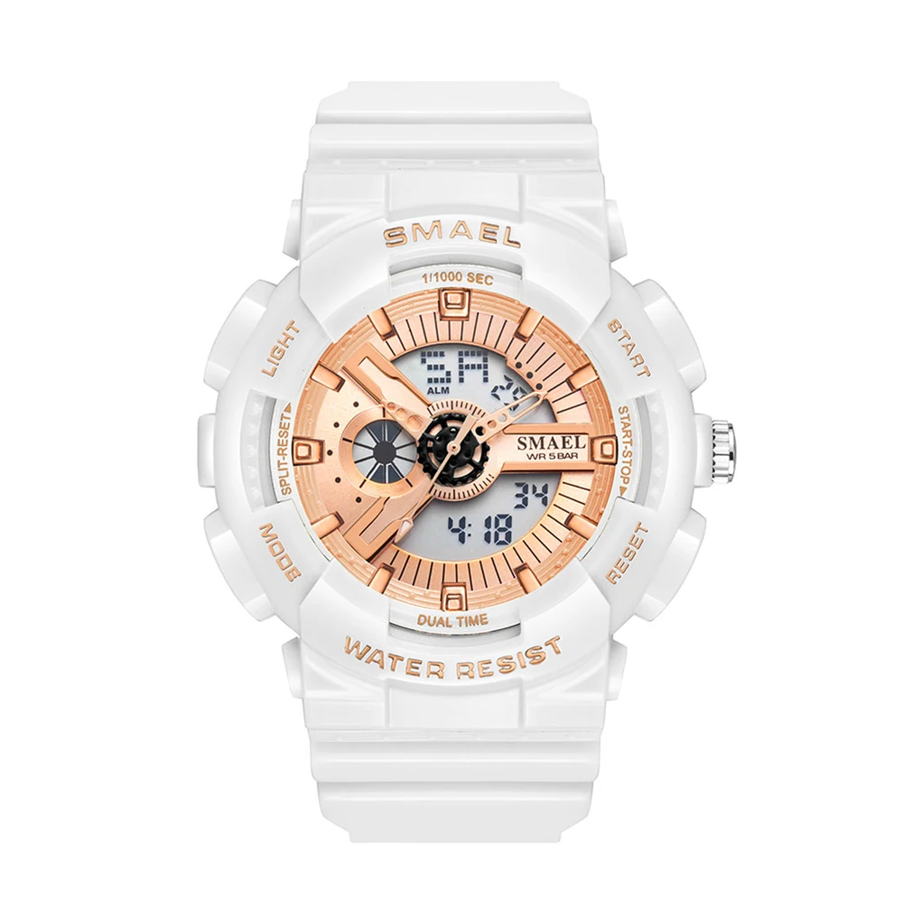 Title 13, Fashion Sports Waterproof Dual Display Couple W...
