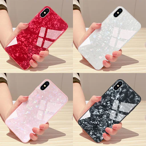 Title 3, Shell pattern mobile phone case offering durabl...