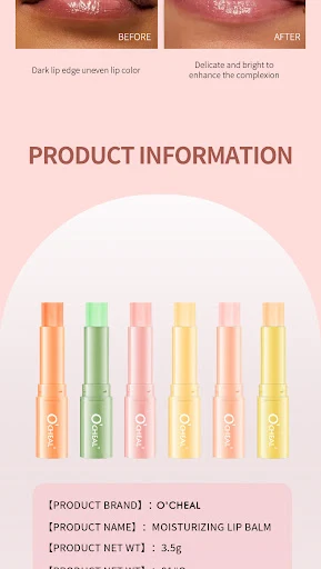 Title 2, Colorless Moisturizing Base Fade Lip Lines Hone...
