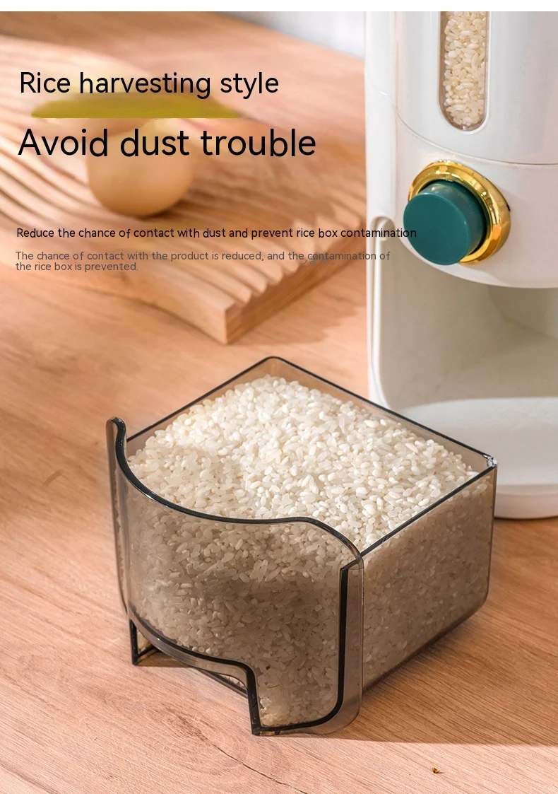 Title 9, Quilted household rice bucket moisture proof in...