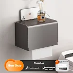 Gun Gray Towel Rack Bathroom Punch-free – Durable Bathroom Shelf for Towels, Easy Installation, Modern Design, Space Sav — photo 19