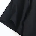 Camiseta Feminina Casual com Estampa de Letras Branca Preta Cinza Ideal para Uso Diário Conforto e Estilo para um Visual Despojado. — foto 3