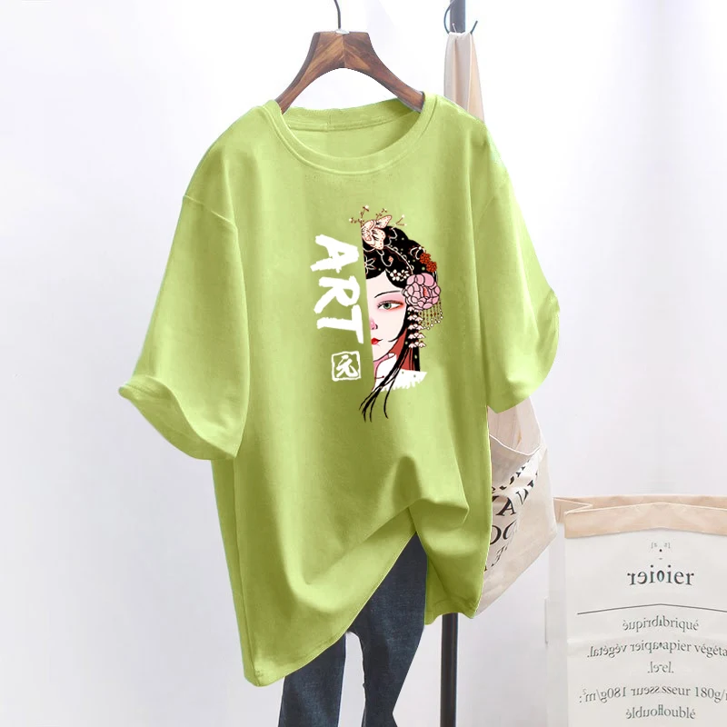 Title 11, Loose Plus Size Womens Short Sleeve T-shirt