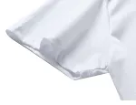 Nieuwe grote korte mouwen top voor dames. Comfortabel en stijlvol. Ideaal voor warme dagen. Geniet van een perfecte pasvorm en veel bewegingsvrijheid. — foto 6