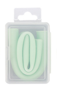 Canudo de silicone mordedor portátil para autismo Alívio sensorial e oral em qualquer lugar Seguro, fácil de limpar e perfeito para crianças e adultos. — foto 2