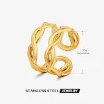Gold Cross Ring