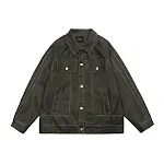 Vintage Distressed Leather Motorcycle Jacket. Classic style meets rugged durability and protection. Ride in comfort and — photo 4