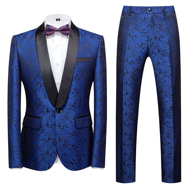 Title 2, Conjunto masculino Host Jacquard 3D para noite,...