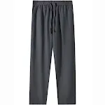 Pantalones casuales rectos y holgados de ramio para hombre, ligeros y transpirables, ideales para un look cómodo y fresco en verano. — foto 2