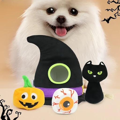 Title 6, Halloween Pet Hat Sounding Toy