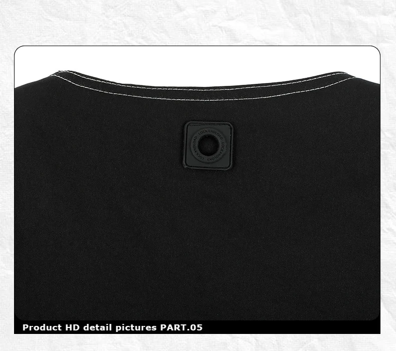 Colete tático masculino cropped com zíper e múltiplos bolsos, ideal para atividades ao ar livre e trabalho, oferecendo praticidade e estilo. — foto 3