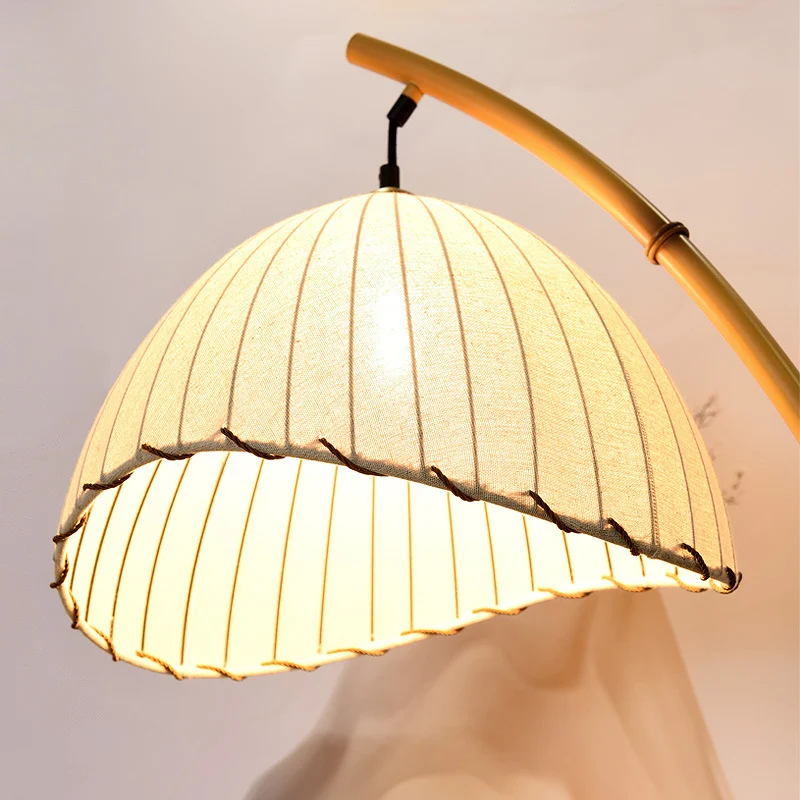 Title 6, Study Bedroom Bed Bamboo Floor Lamp for cozy, f...