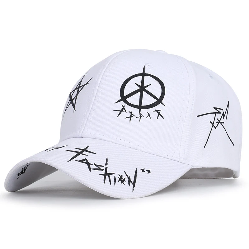 Title 4, Cappellino da baseball hip hop Graffiti Bianco ...