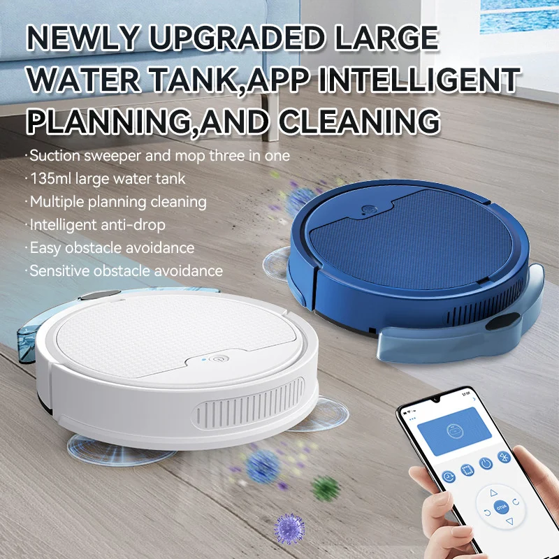 BowAI 3 in 1 Smart Sweeping Robot Home Mini Sweeper Wireless Vacuum Cleaner and Sweeping Robots For Home Effortless Clea — photo 8