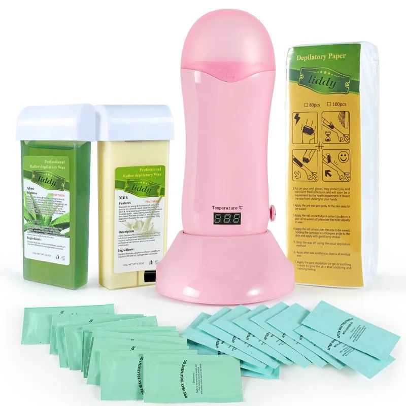 Title 3, Wax Box for Roll-On Heating Wax Machine with Di...