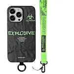 Black shell and long lanyard