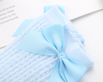 Kniekousen voor baby's en kinderen, van katoen met strik, schattig en rekbaar, perfect als sokken, leggings of beenwarmers voor meisjes en jongens. — foto 16