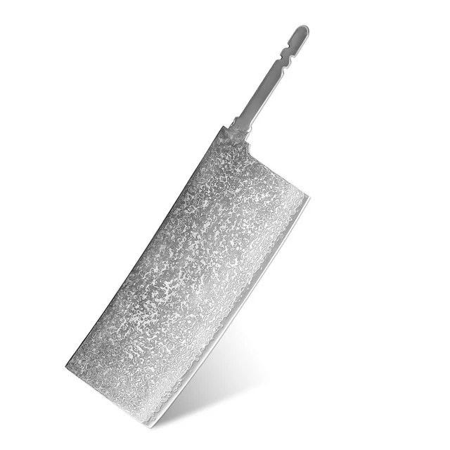 Chef Knife Blank for Home Kitchen, Damascus Steel Embryo, Semi-finished Product. Craft your perfect blade and enjoy supe — photo 10