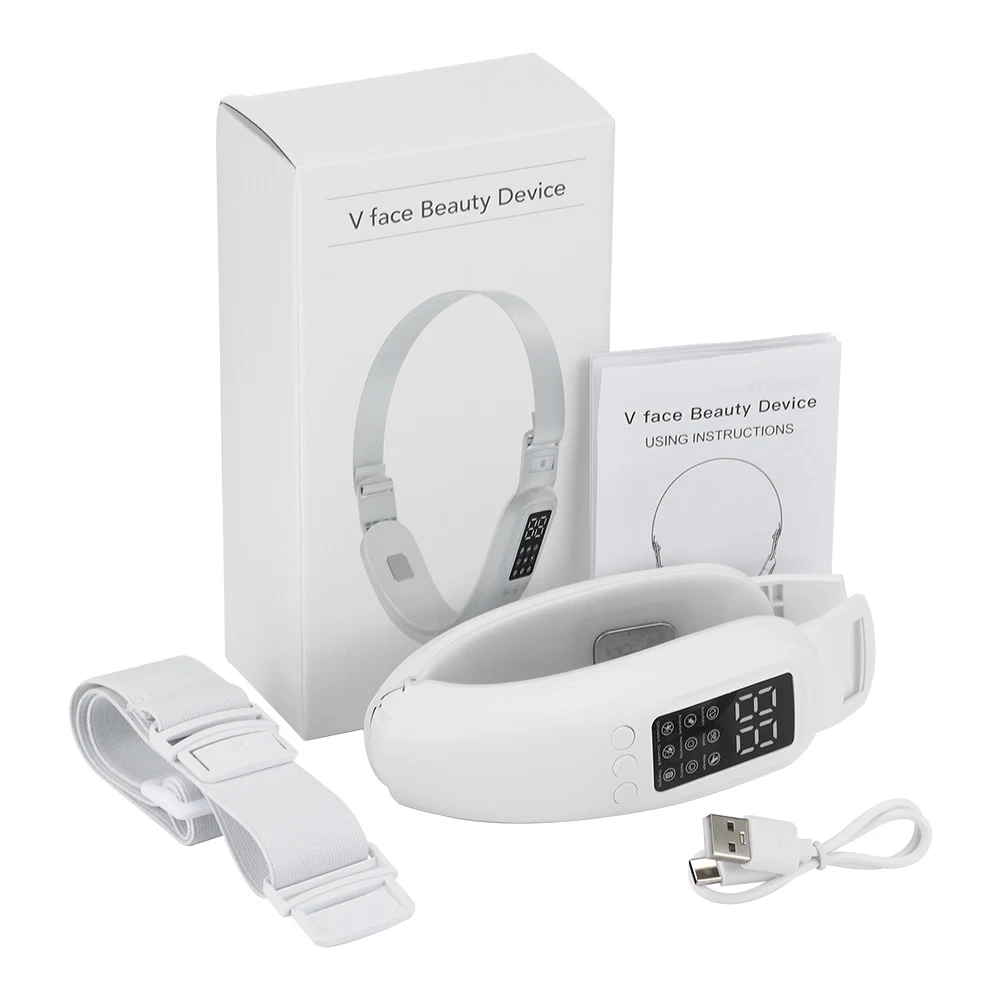 V15 Gear Heating Model Facial Lifting and Tightening Double Chin Micro Current Face Slimming Device — photo 1