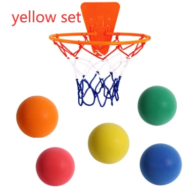 Bola de basquete silenciosa de espuma de alta densidade, macia e elástica, brinquedo esportivo infantil e jogos internos. — foto 1