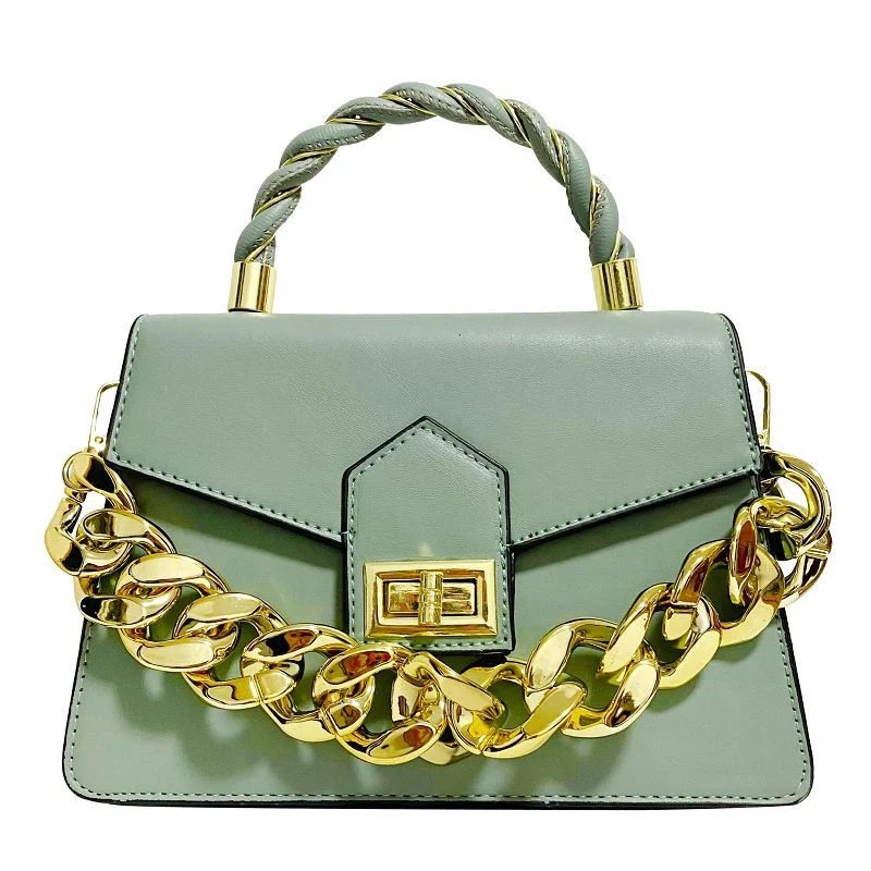 Fall Winter Fashion Crossbody Bag for Women, Twisted Chain, Simple Texture Handbag, Shoulder Messenger Bag, Stylish and — photo 7