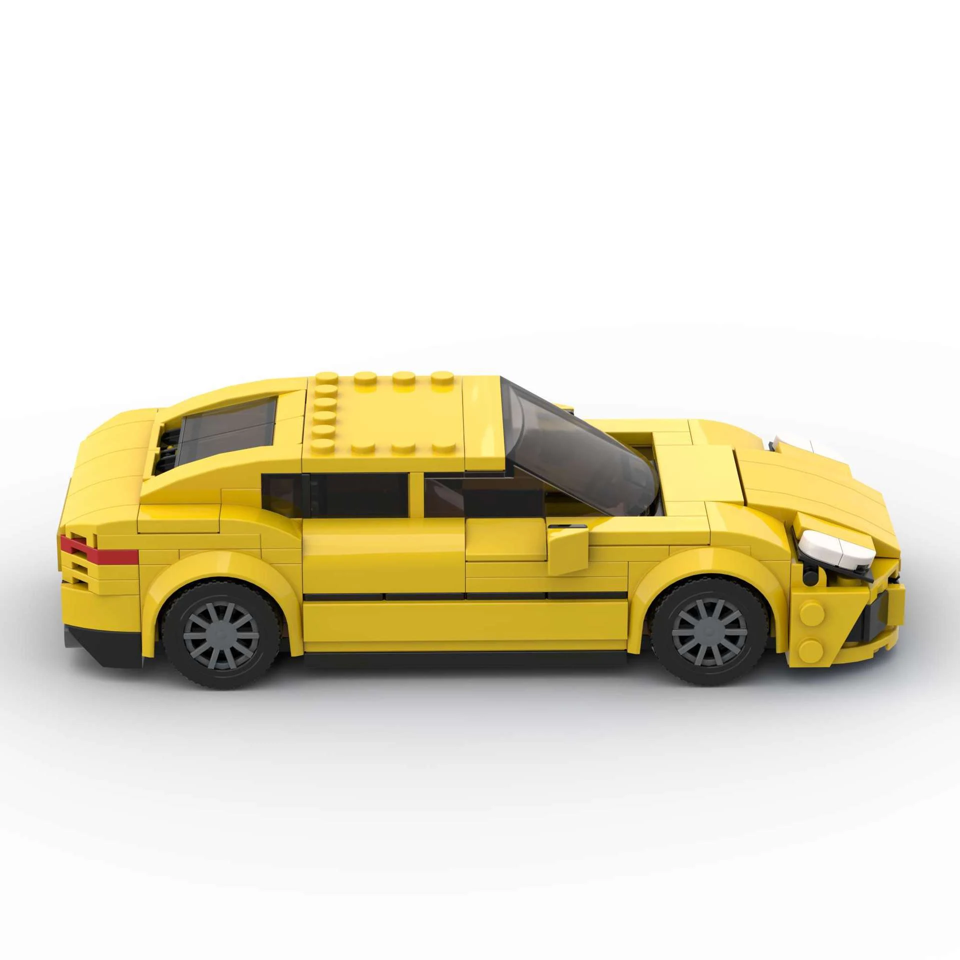 Carro esportivo de corrida de blocos de montar Modelo Moc Brinquedos educativos infantis Estimula a criatividade e habilidades práticas — foto 12