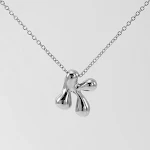 Colar Feminino com Letras Bolha Brilhantes. Destaque seu nome com este colar charmoso e personalizado. Um presente perfeito e único para mulheres. — foto 19
