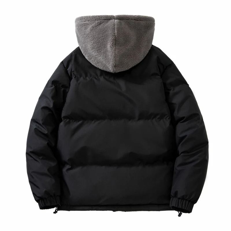 Casaco Fake Two Cotton masculino para outono e inverno. Jaqueta quente e fria, ideal para aquecer e proteger do frio durante a estação. — foto 3