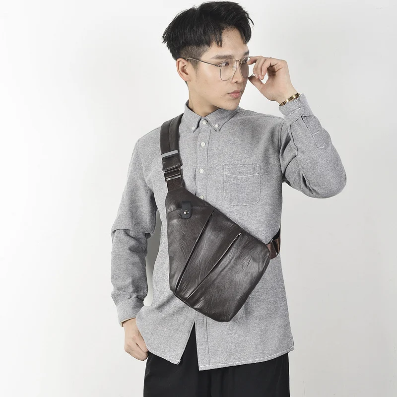 Nueva Bolsa Bandolera Deportiva Casual Antirrobo para Hombre, Moderna y de Hombro, Perfecta para Deportes y Uso Diario. — foto 11