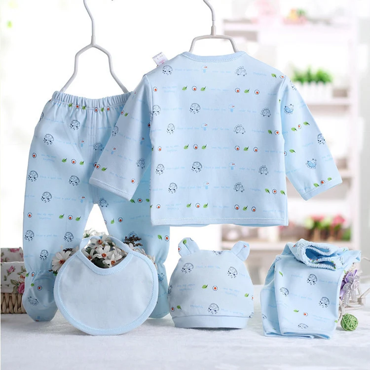 Conjunto de roupas íntimas de algodão para bebê, macio e respirável. Conforto e cuidado para a pele sensível do seu pequeno. Ideal para o dia a dia. — foto 3