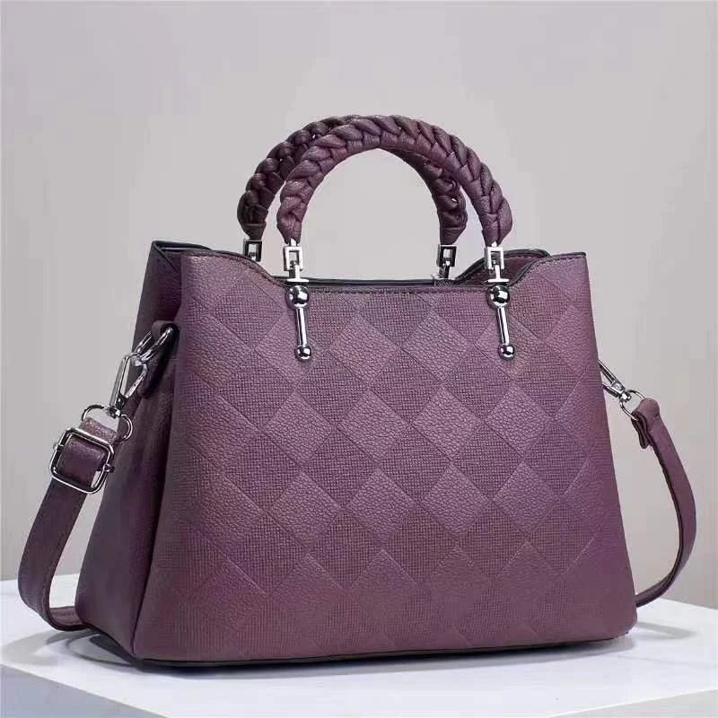 Borsa a tracolla da donna, versatile e portatile, grande capacità. Perfetta per trasportare tutto l'essenziale con stile e comodità. — foto 3