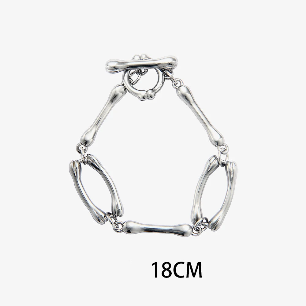 Nova pulseira masculina com costura óssea, um acessório estiloso e moderno. Desfrute do design único e durabilidade superior. — foto 6