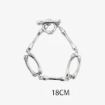 Nova pulseira masculina com costura óssea, um acessório estiloso e moderno. Desfrute do design único e durabilidade superior. — foto 6