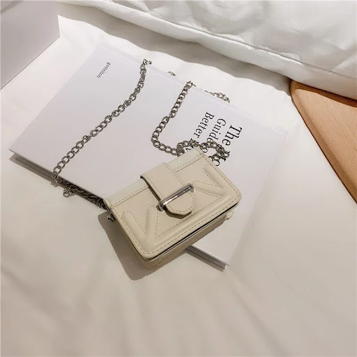 Title 7, Net red small bag new fashion texture slung wom...