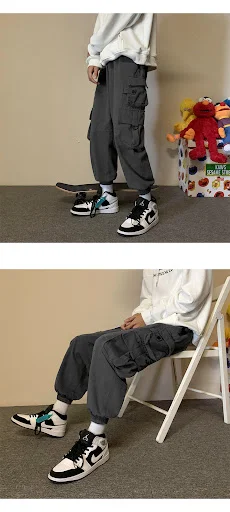 Title 9, Early Spring Mens Casual Pants Hong Kong Style...