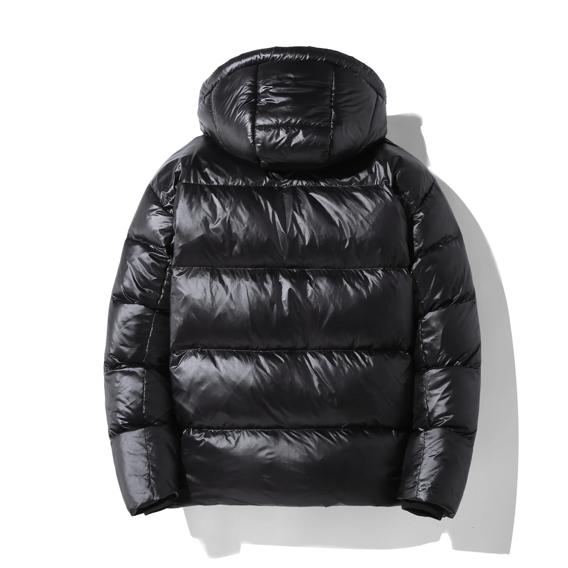 New Black Gold Plus-sized Fashion Warm Padded Jacket Men Stylish Winter Coat for Plus Sizes Maximum Comfort and Cold Pro — photo 5