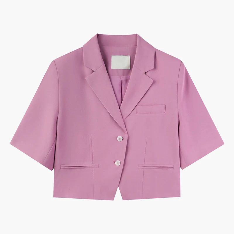 Title 4, Chaqueta de traje corta holgada para mujer con ...
