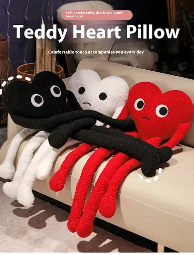 Title 9, Childrens Long Leg Love Funny Throw Pillow. A ...