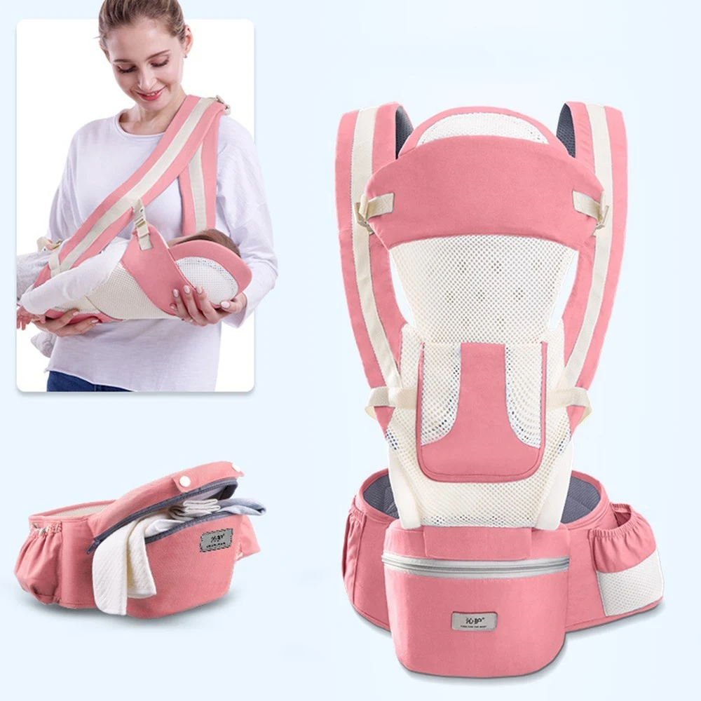 Banquinho de cintura ergonômico para bebês e crianças, assento confortável e seguro, suporte lombar para pais, fácil de usar, passeio sem estresse. — foto 10