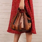 Colored sheepskin ladies bags offering luxury and style. Experience the softness and timeless design. Perfect for everyd — photo 6