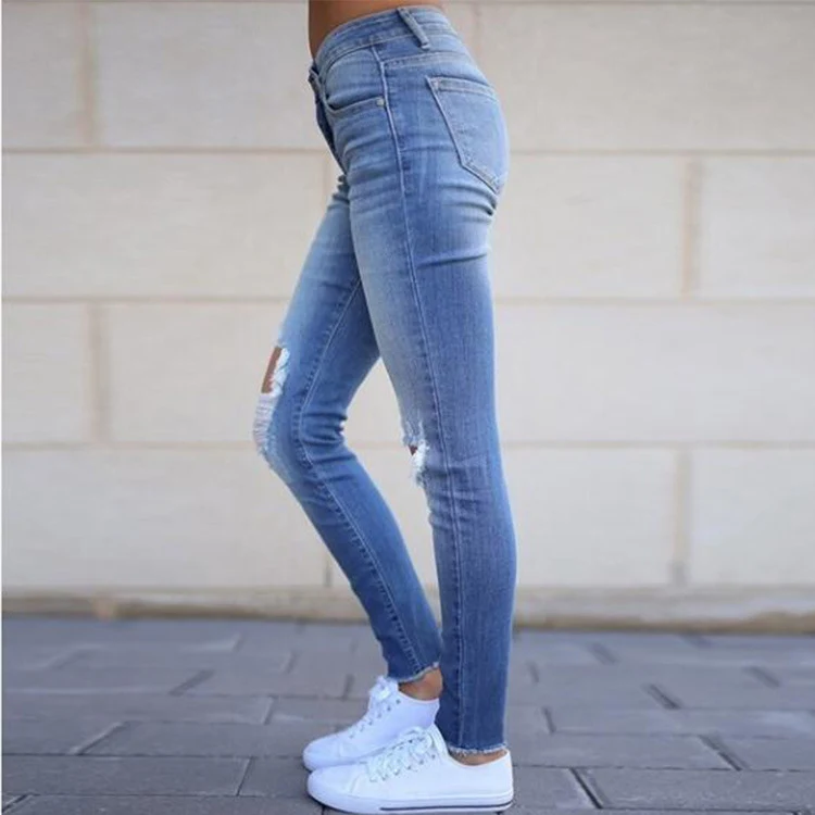 Title 4, Womens Jeans with Ripped Tassels – Embrace eff...