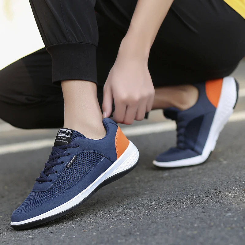 Tênis de Malha Respirável e Resistente ao Desgaste para Uso Diário e Esportivo, Proporcionando Conforto e Durabilidade. — foto 7