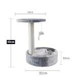 Grey and white disc