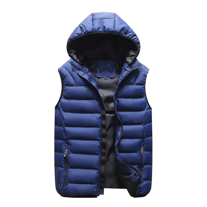 Down cotton vest jacket plus velvet warm sleeveless waistcoat, perfect for layering in winter, keeps your core warm and — photo 5