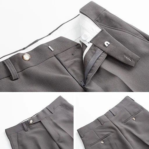 Title 6, Draping Casual Mens Nine-point Suit Trousers S...