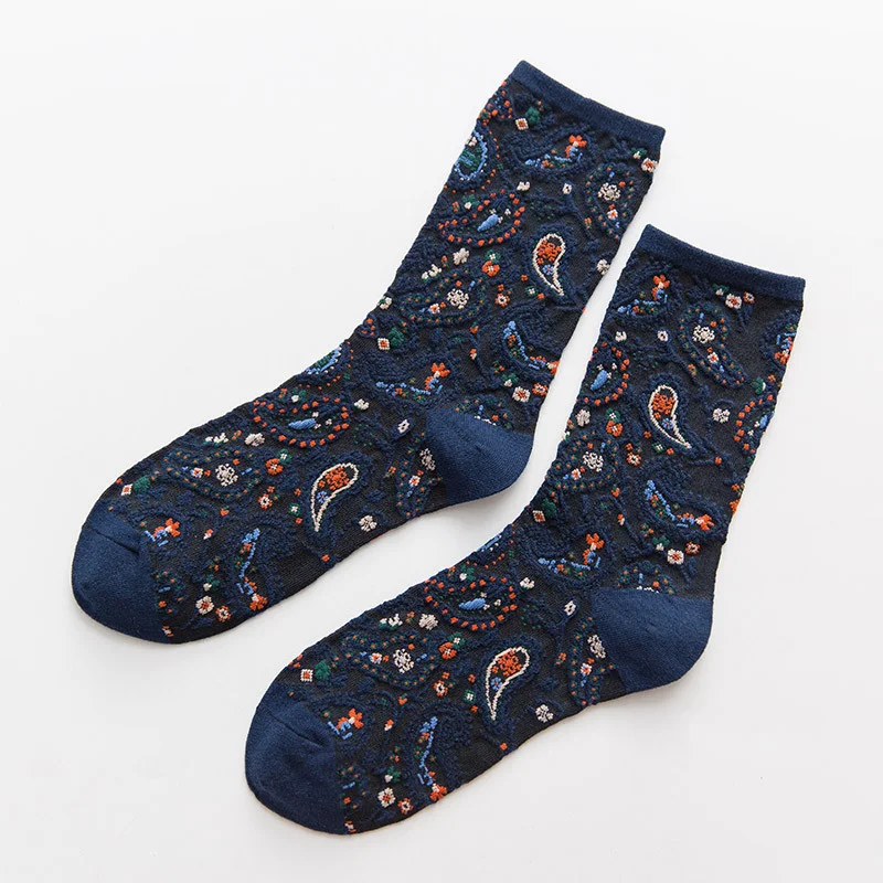 Title 1, Womens ethnic flower socks