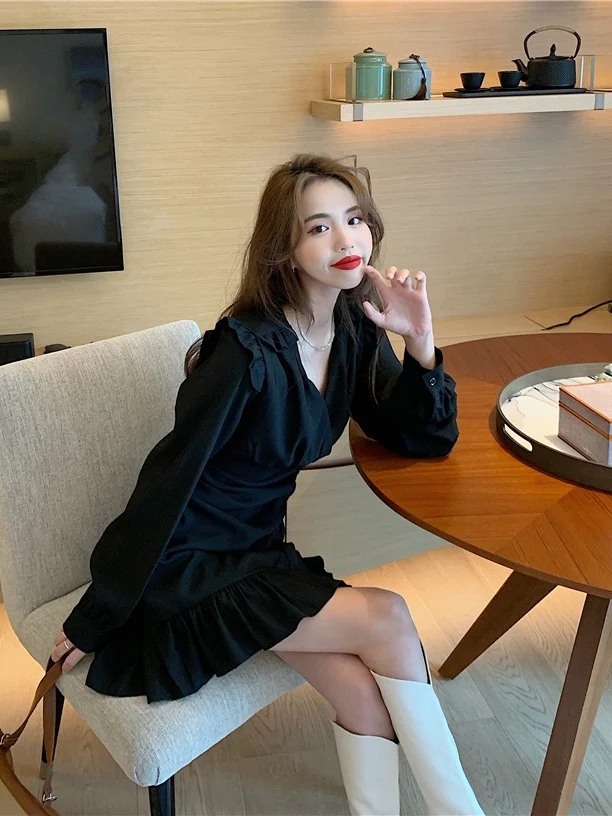 Title 8, Womens Waist Slimming Temperament Dress